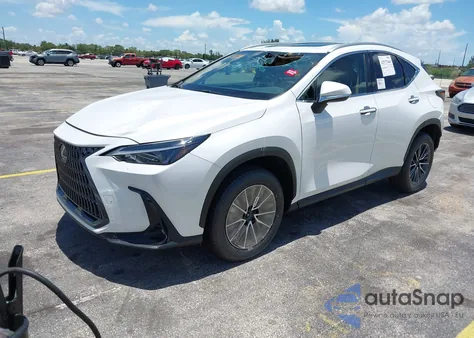 2025 Lexus Nx 250 Premium z USA, uszkodzony, nr VIN 2T2GDCAZ5SC025045